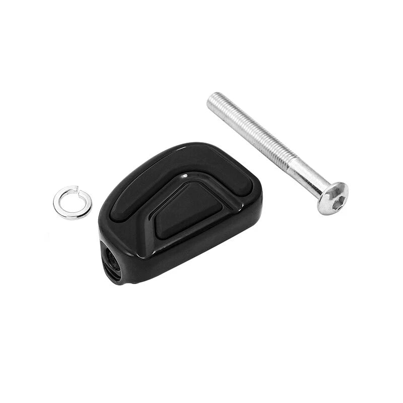 2X Black Foot Shift Pegs for Harley Touring Softail Fat Boy Deluxe