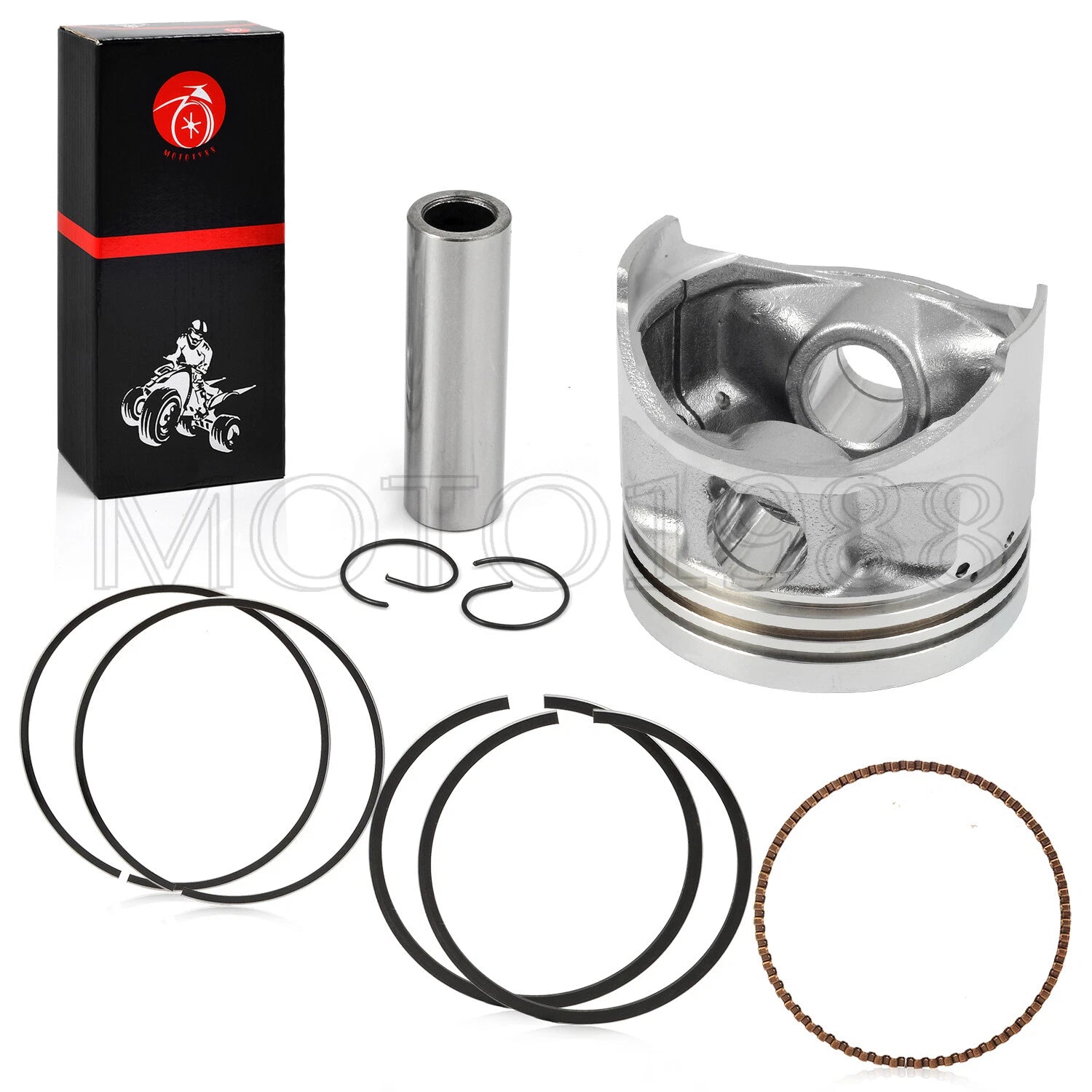 Piston & Ring Kit for Yamaha Golf Cart G2 G5 G8 G9 (1985–1995)