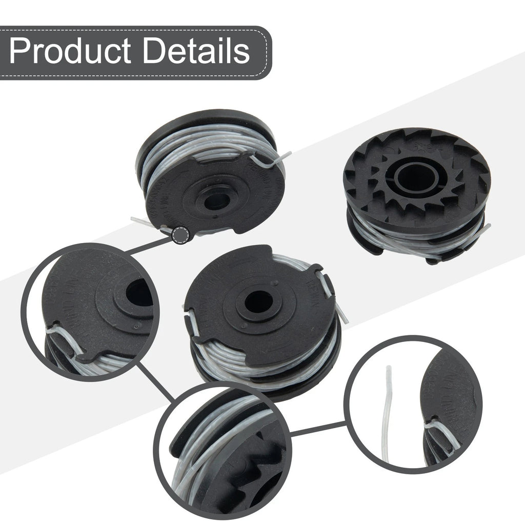 3Pcs Spool Line for Mountfield Freedom MT48Li (2019–2021)