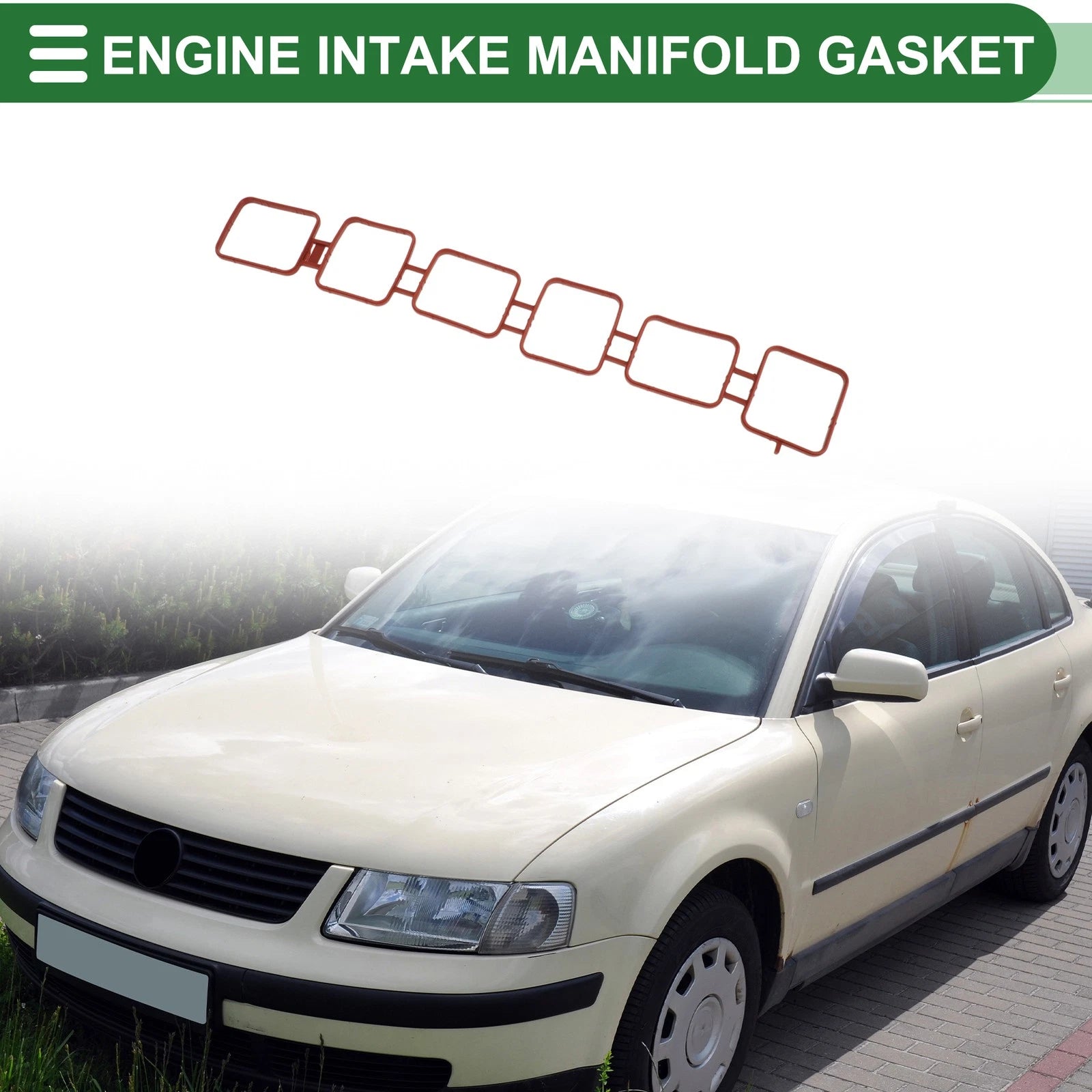 Engine Intake Manifold Gasket Replacement for Volkswagen Passat (2006–2007)