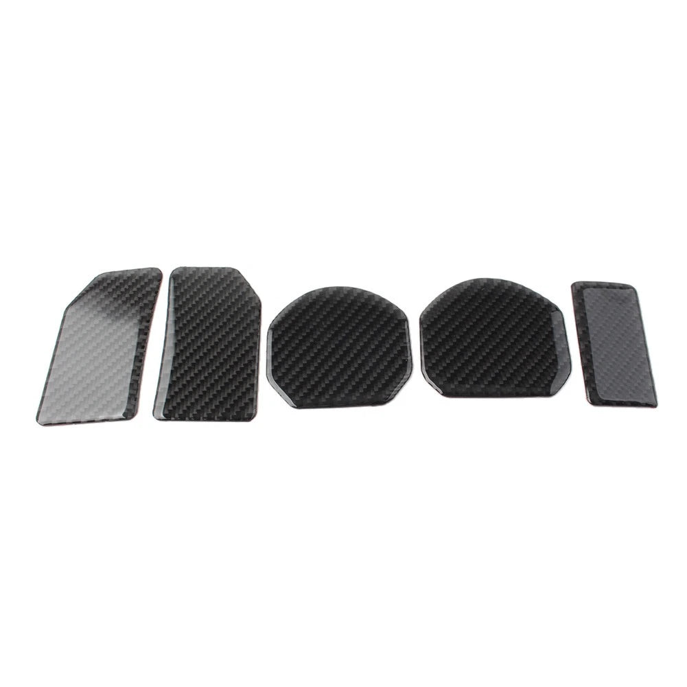 5 Pcs Water Cup Holder Mat Cover Trim for Jeep Wrangler JL (2018–2022)