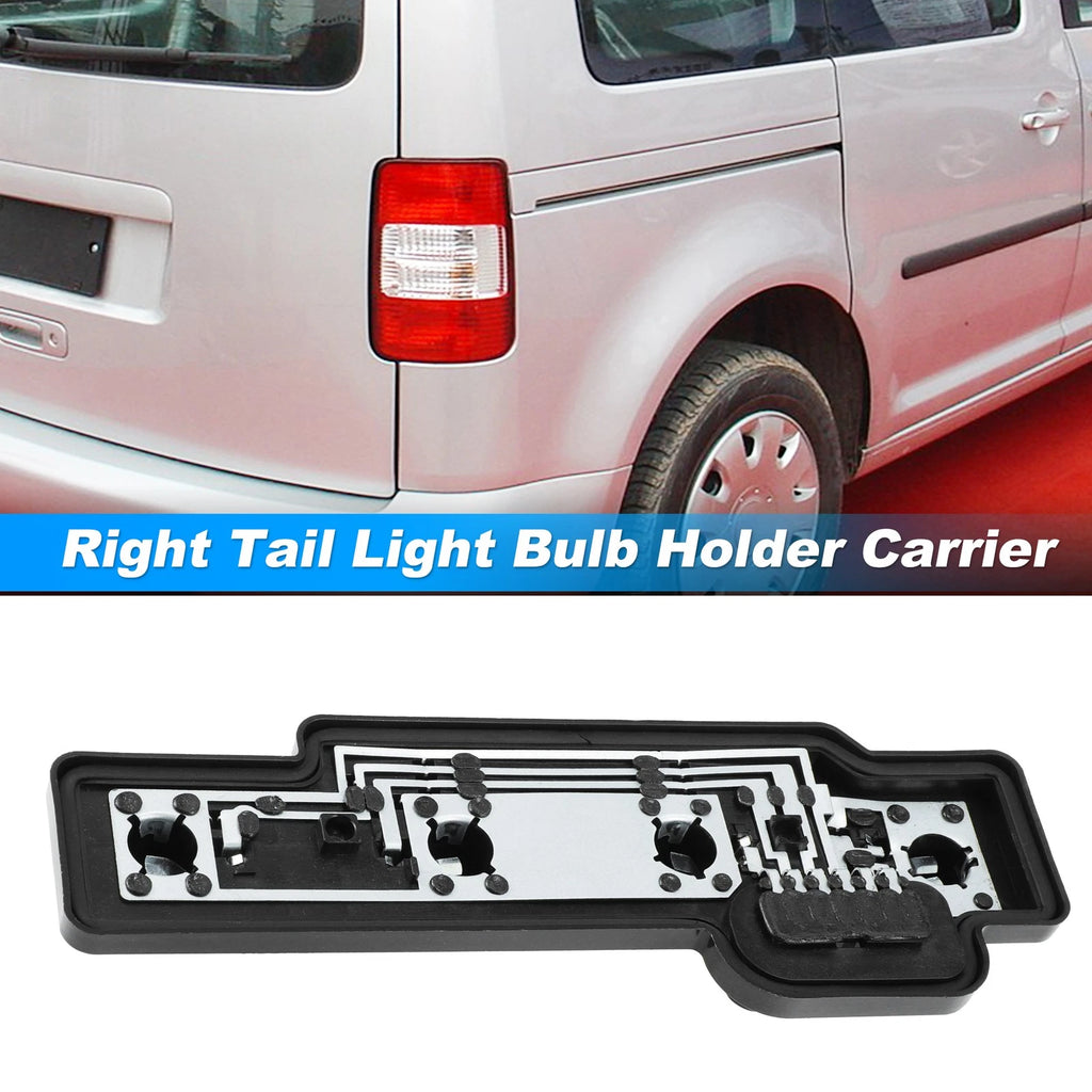 Right Tail Light Bulb Holder Socket Carrier for VW Caddy (2004–2014)