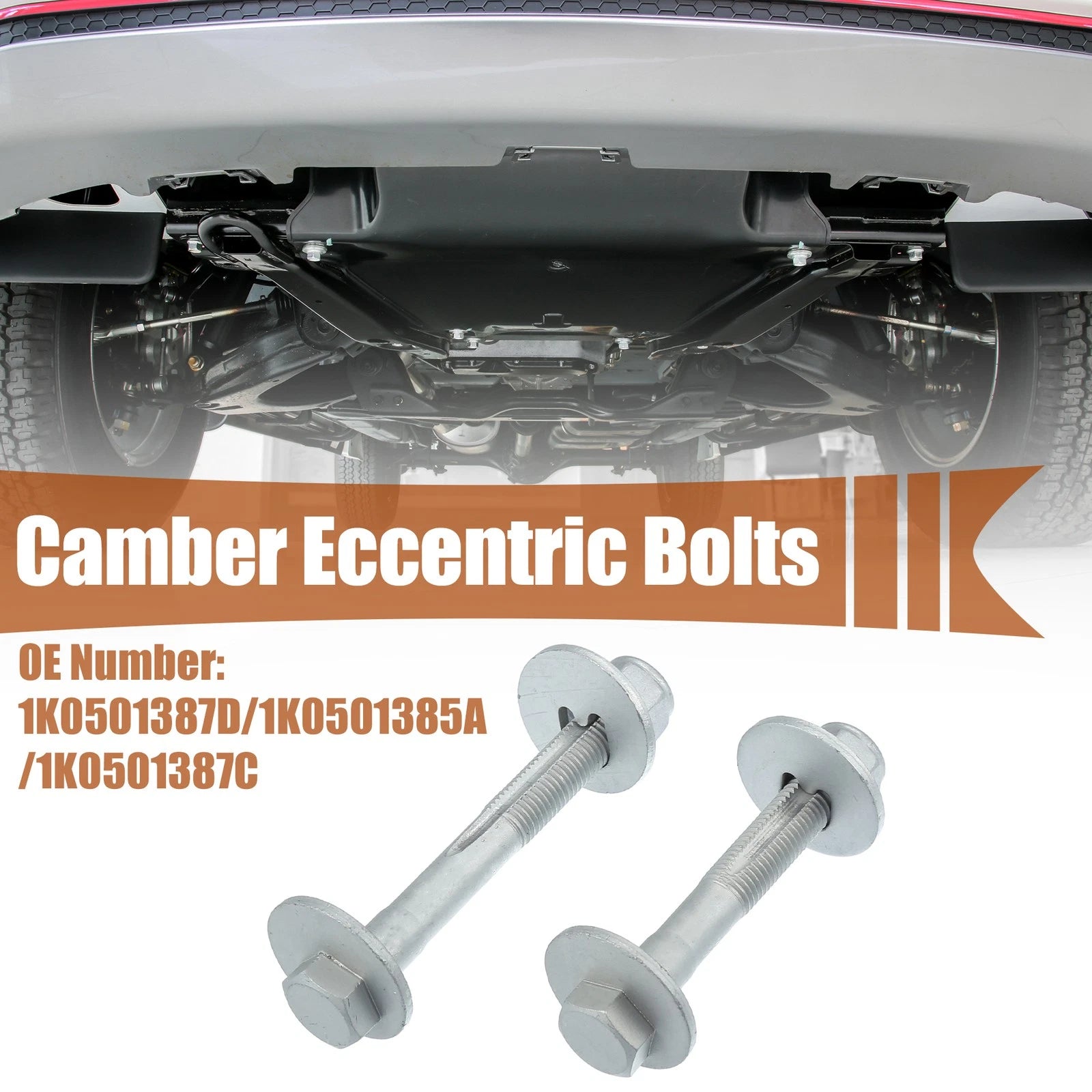 Camber Adjusting Eccentric Bolts Replacement Set for Volkswagen GTI (2006–2021)