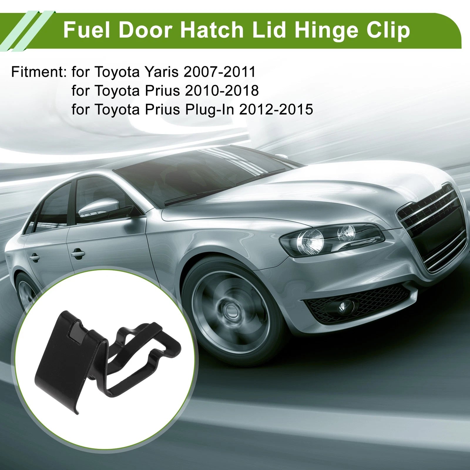 Fuel Tank Door Spring Clip Replacement for Toyota Yaris (2007–2011)