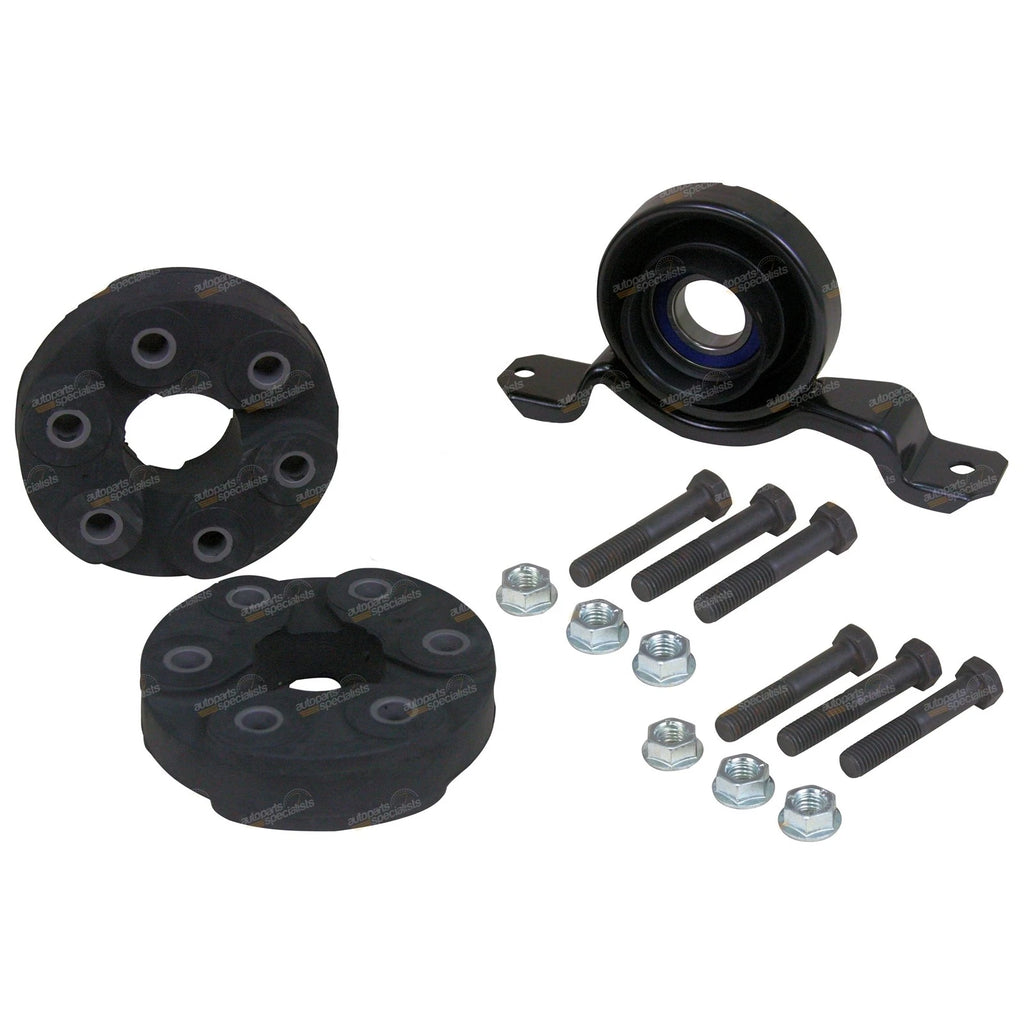 2 Tailshaft Couplings + Centre Bearing for Commodore VX VY VZ (2000–2007) V8 Wagon
