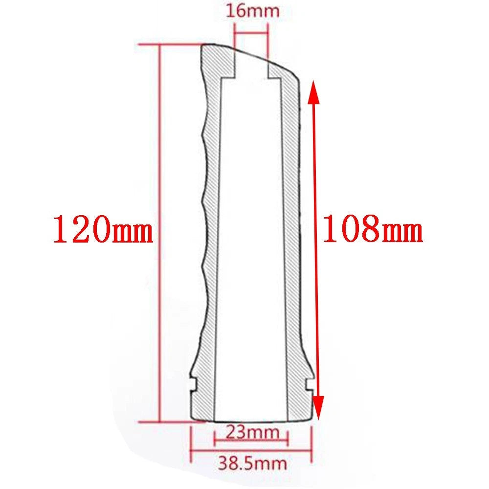 Aluminum Alloy Handbrake Lever Cover for Racing Sim Rig Interior Modification
