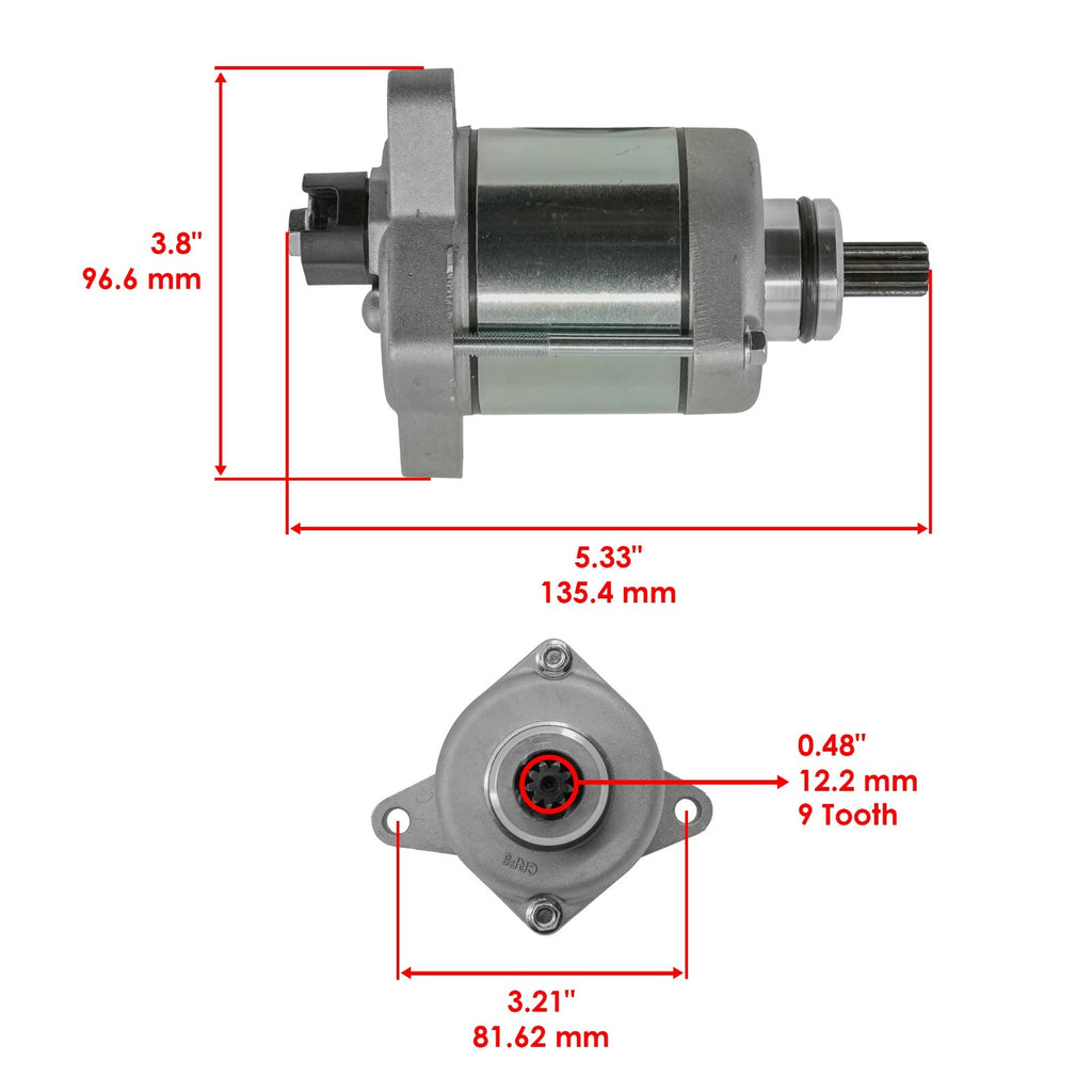 Starter Motor Replacement for KTM 250 300 XC-W TPI (2017–2023)