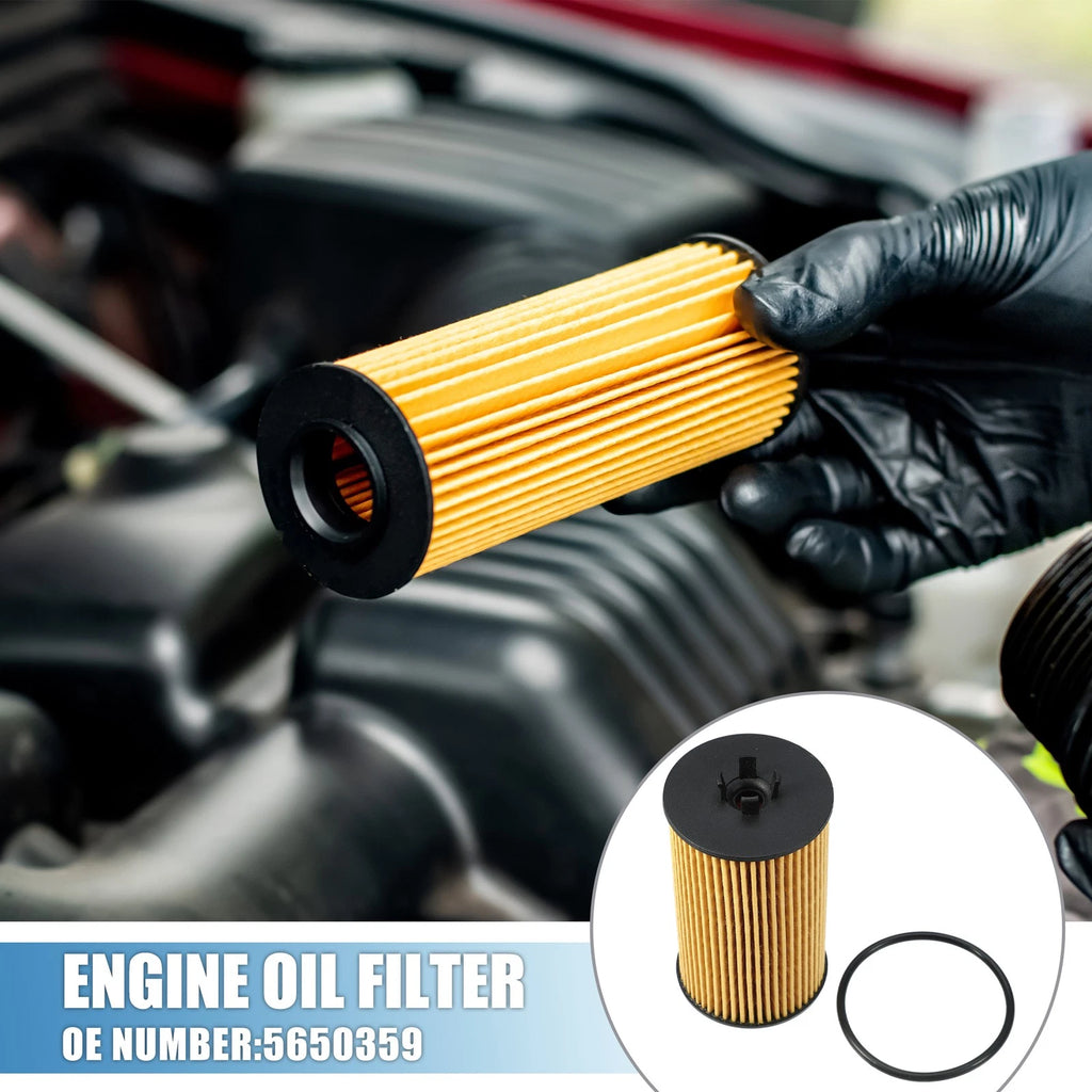 Engine Oil Filter with O Ring for Chevrolet Aveo 1.6L (2004–2011)