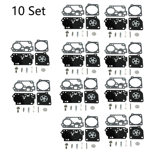 10x Carburetor Kit for Poulan BVM210VS (Zama RB-156 C1U-W43 C1U-W45)