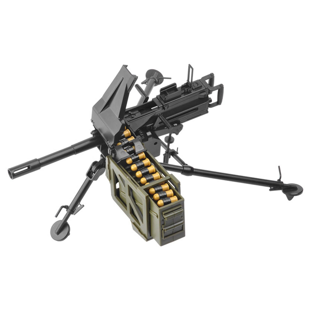 1/6 Mk19 Grenade Launcher Model Kit for Military Diorama (Unassembled)