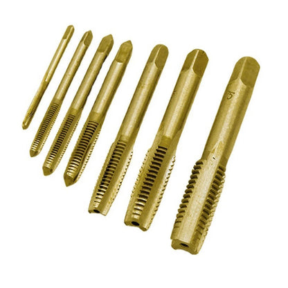 7pcs HSS Tap Drill Bits for M3 Metric Thread (No Part Numbers)