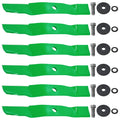 54 Inch Medium Lift Deck Blades with Bolts for John Deere (2005–2015)