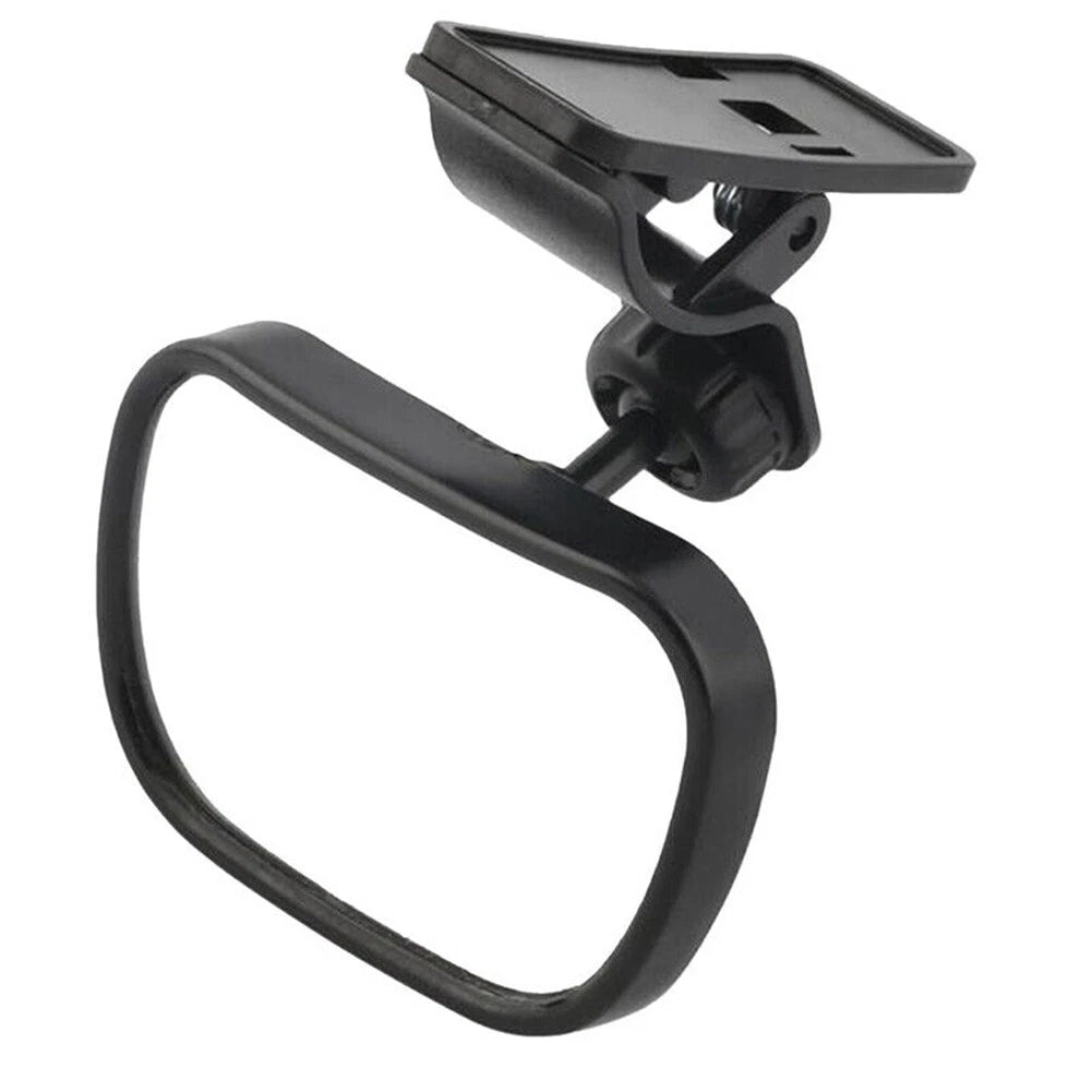 Shatterproof Rear View Mirror for Infant Safety (Clip/Suction Cup Mount)