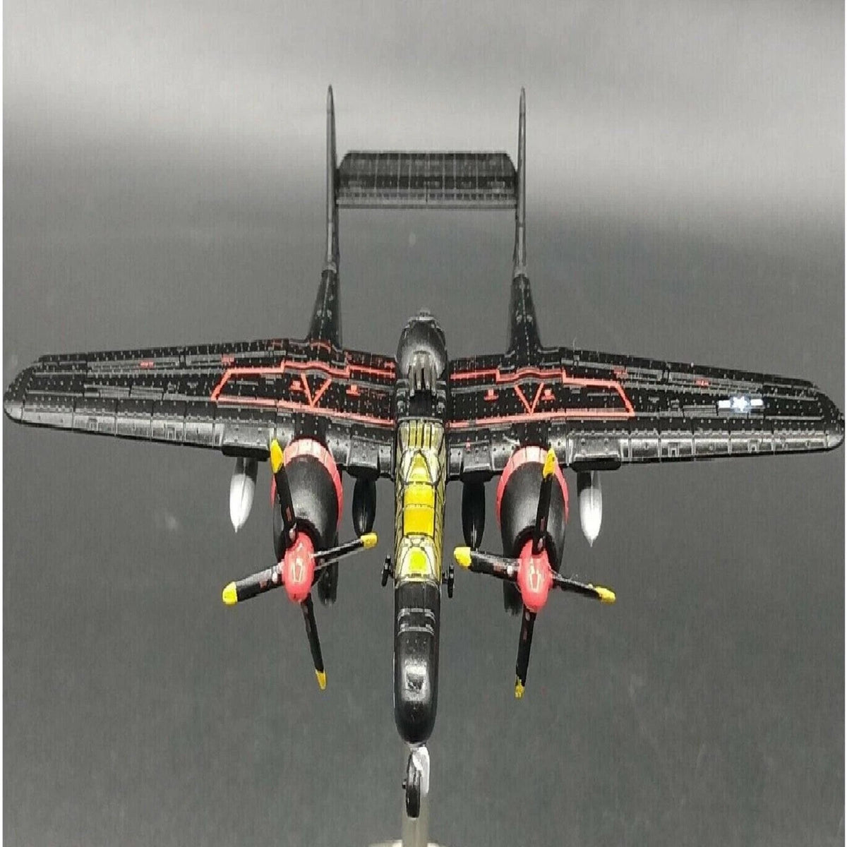 1:144 Scale P-61 Black Widow Bomber Model for WWII USAF (1941–1945)