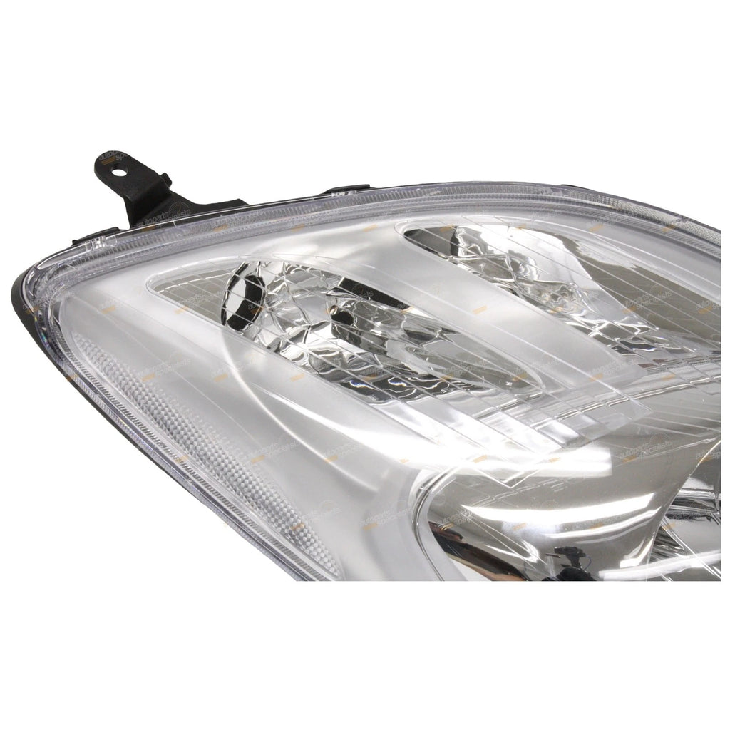 RH Clear Chrome Headlight for Toyota Yaris (2005–2008)