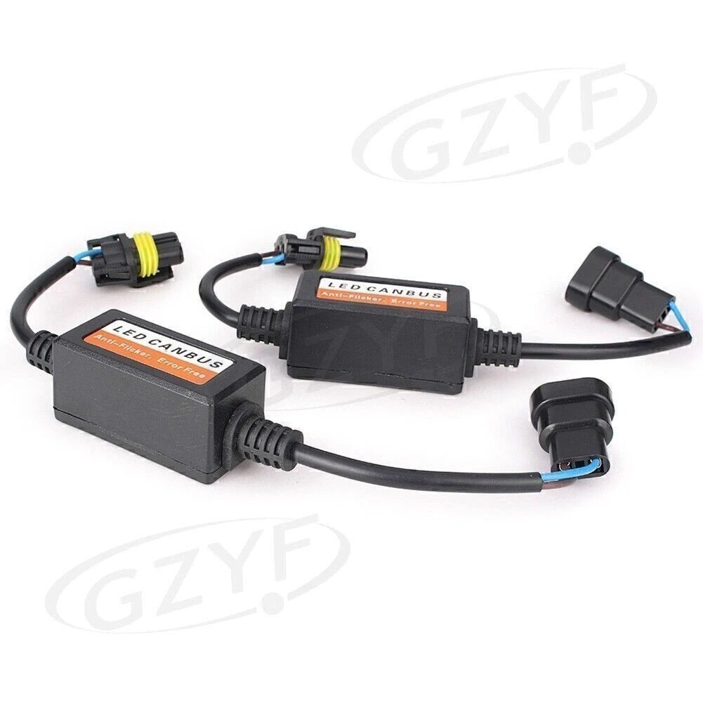 2X 9005 HB3 Load Resistor Decoder for LED Fog Lights