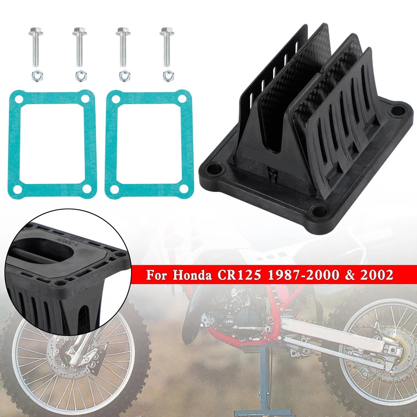 V4R01D Reed Valve System for Honda CR 125 (1987–2002)