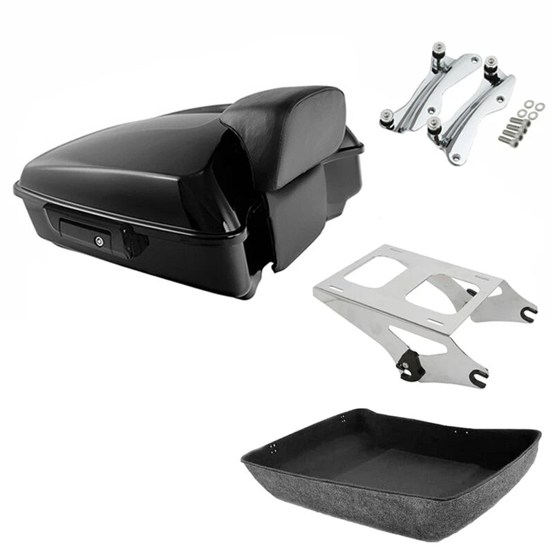 Chopped Trunk Backrest Mount for Harley Touring Road King (2014–2026)