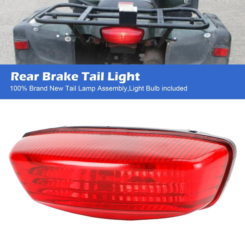Rear Brake Tail Light Red Lens for Suzuki LTF250 Ozark LT-Z250 LTZ400 LT-F (2002–2008)