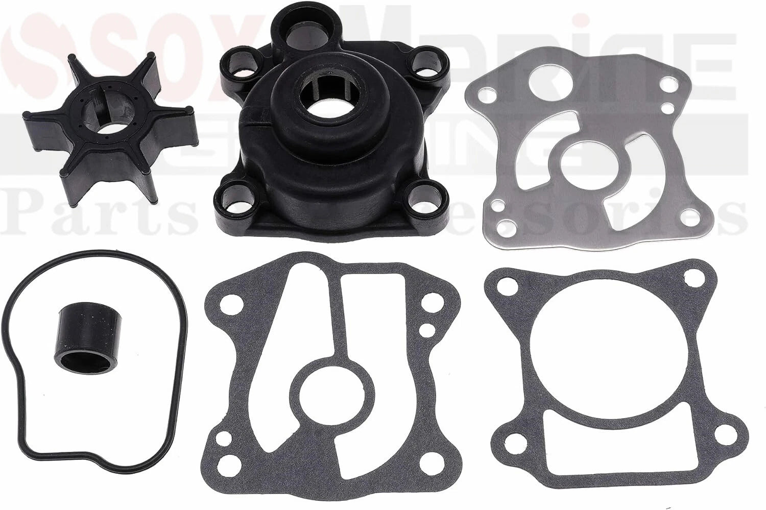 Impeller Rebuild Kit for Honda Marine BF 35 40 50 HP (4-Stroke) (06193-ZV5-010)