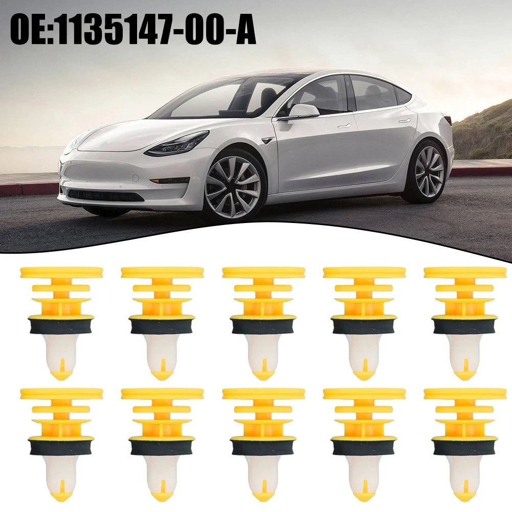 10X Retainer Clips for Tesla Model 3 (2017–2023)