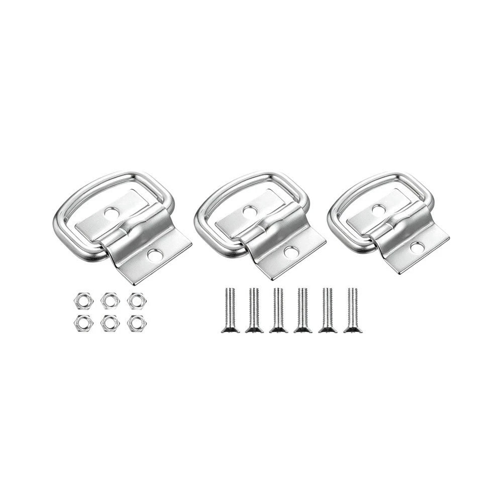 Cargo Anchor Ring for Vehicle Mounting with 2 Expansion Screws