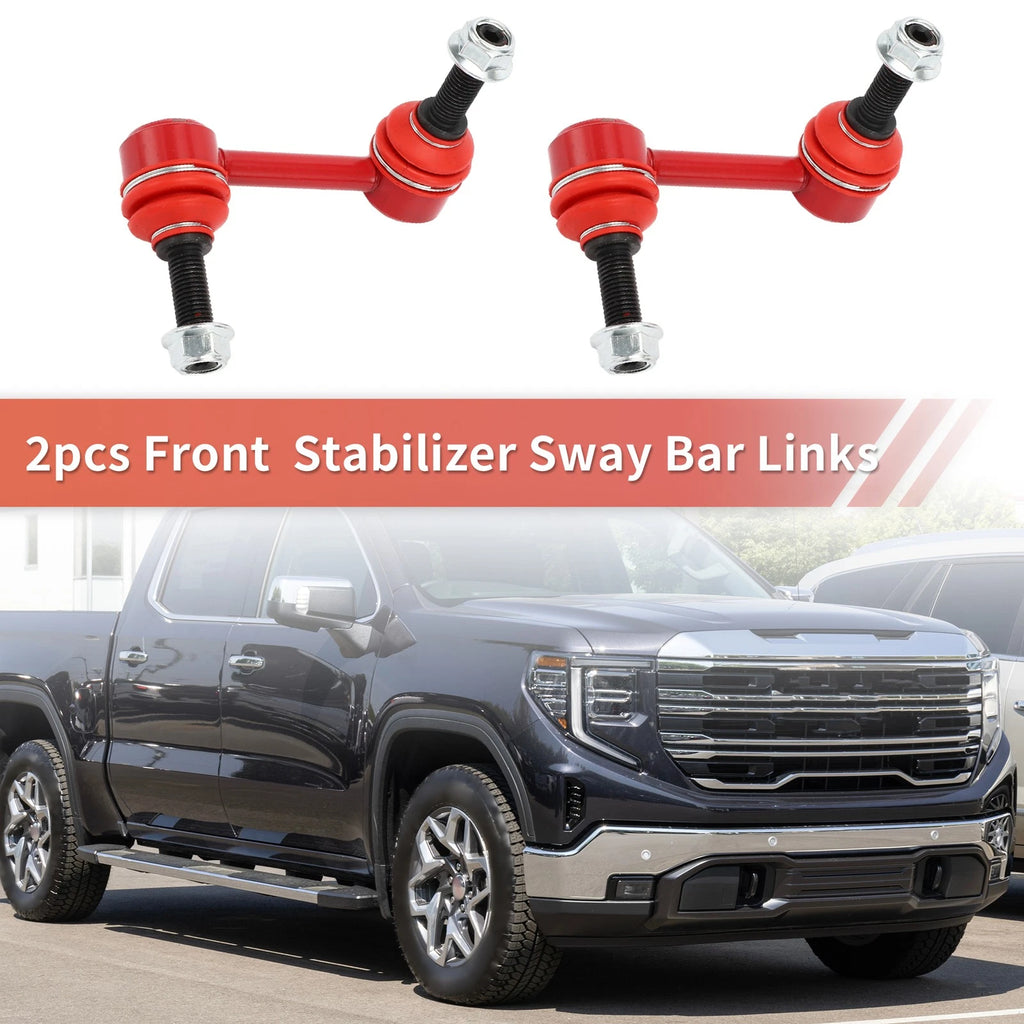 Front Sway Bar Links Stabilizer Link Kit (2pcs) for GMC Envoy XL (2002–2003)