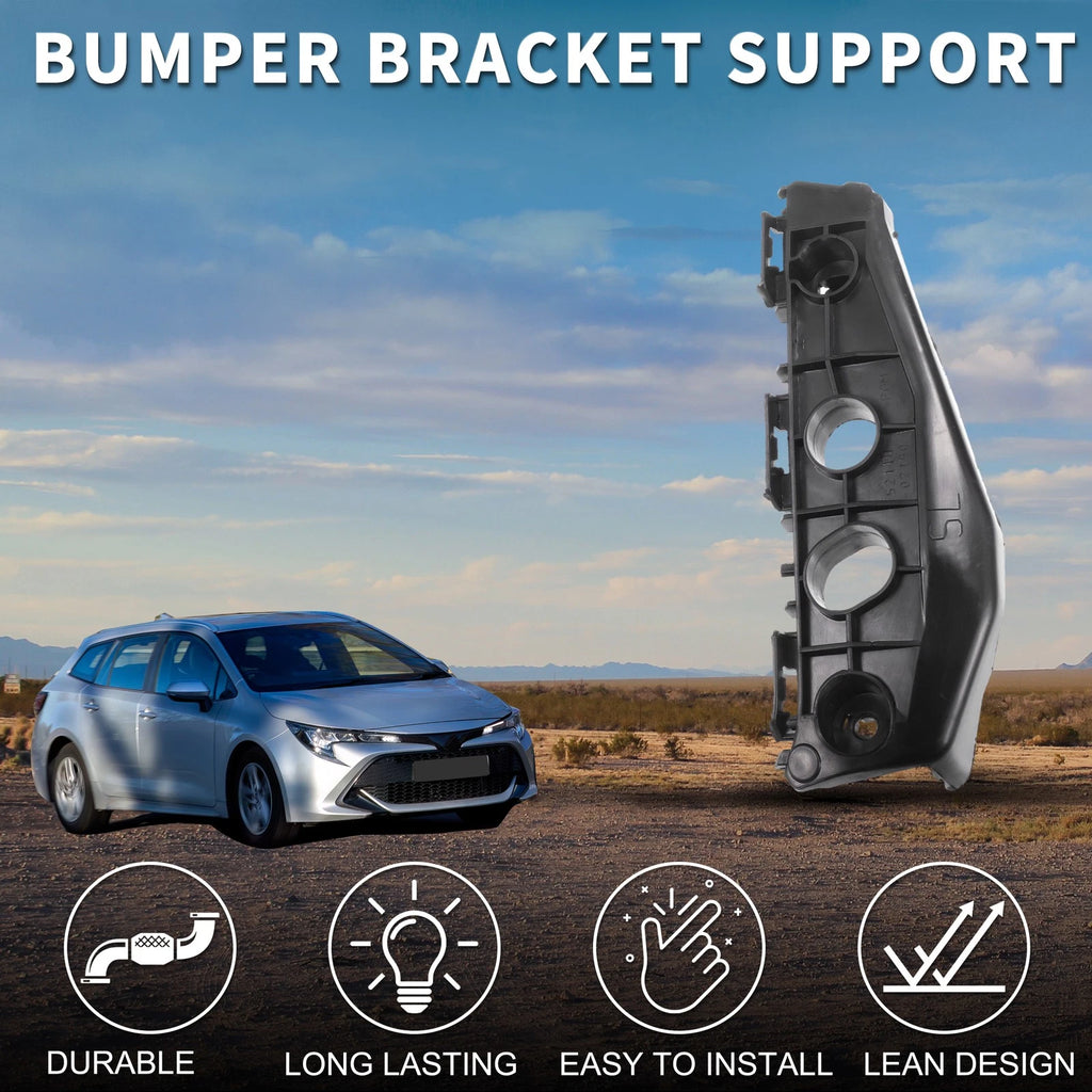 Left Front Bumper Retainer Bracket for Toyota Corolla (2011–2013)