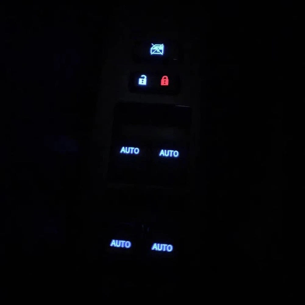LED 4-Button Power Window Switch for Various Makes Models