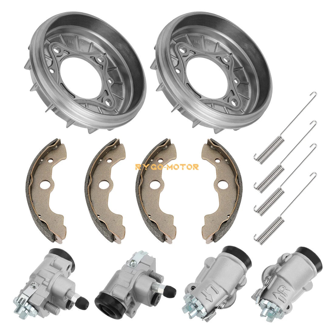 Front Brake Wheel Cylinder & Brake Drum for Honda TRX400FW (1995–1998)