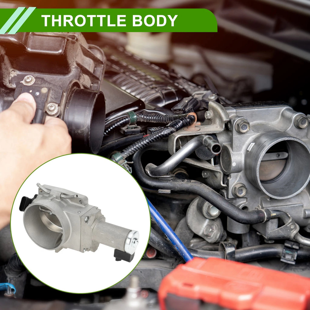 Throttle Body Replacement for Chevrolet Silverado 1500 Avalanche Sierra 8.1L (2000–2002)