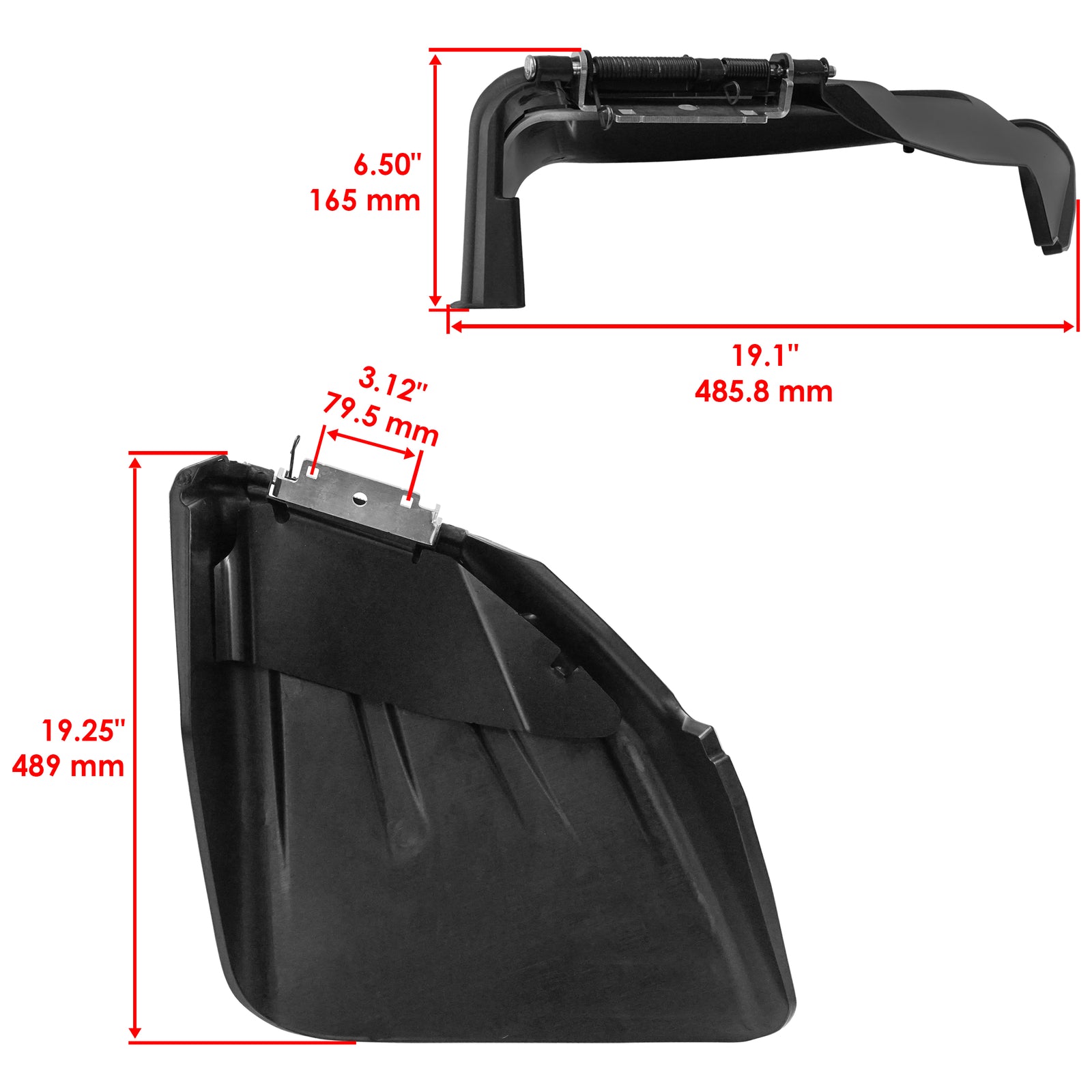 Discharge Chute Replacement for John Deere LA130 LA140 LA145 S140 (48")