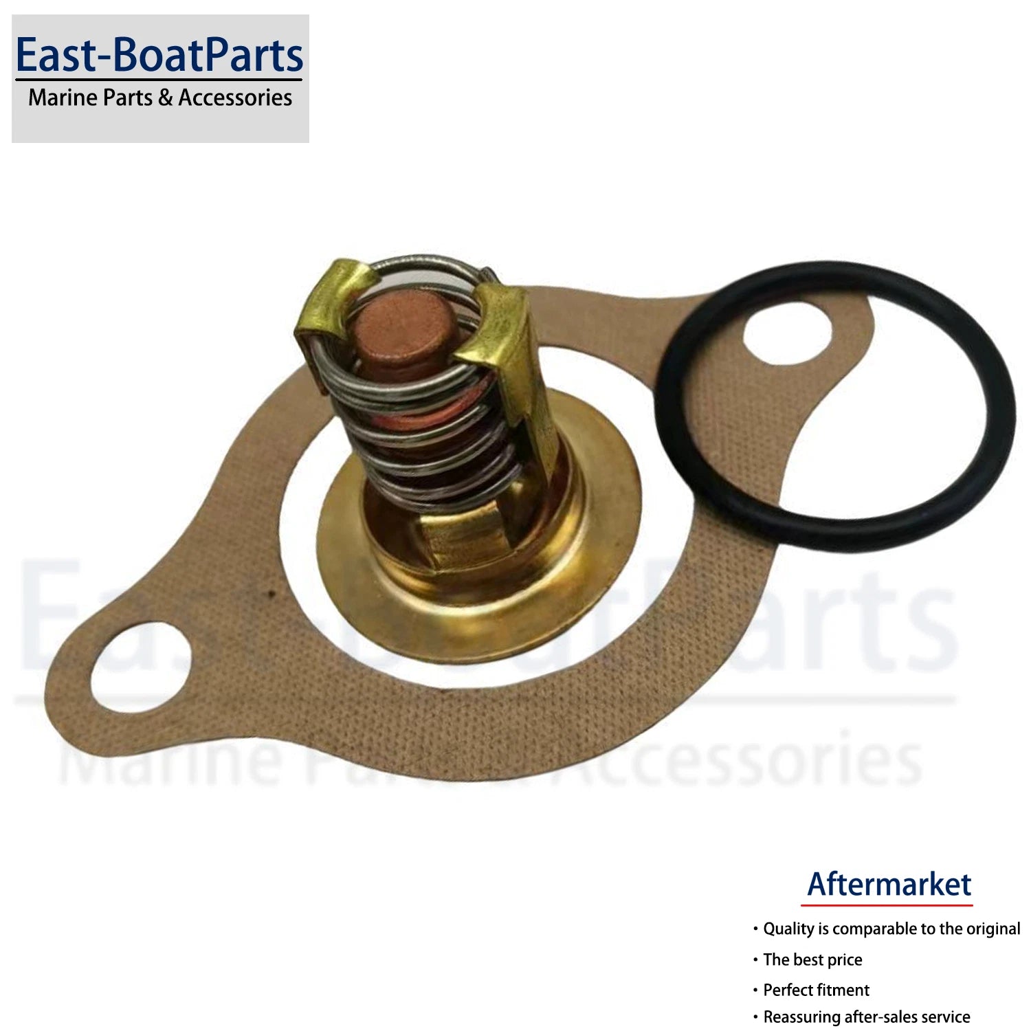 Thermostat Kit Gasket for OMC Stern Drive 5.7L 7.4L 7.5L 8.2L (3853983)