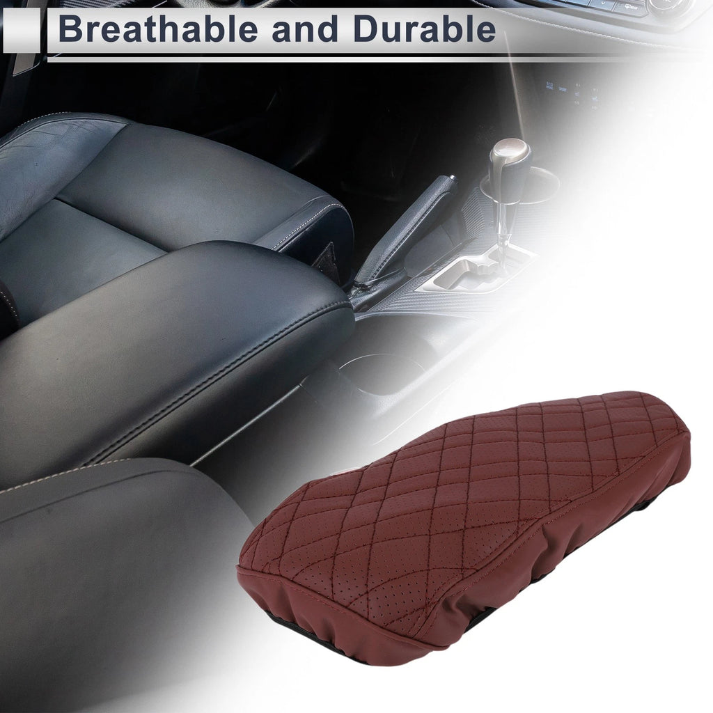 Car Center Console Cover for BMW i3 (2022–2024) Wine Red 1 Pc