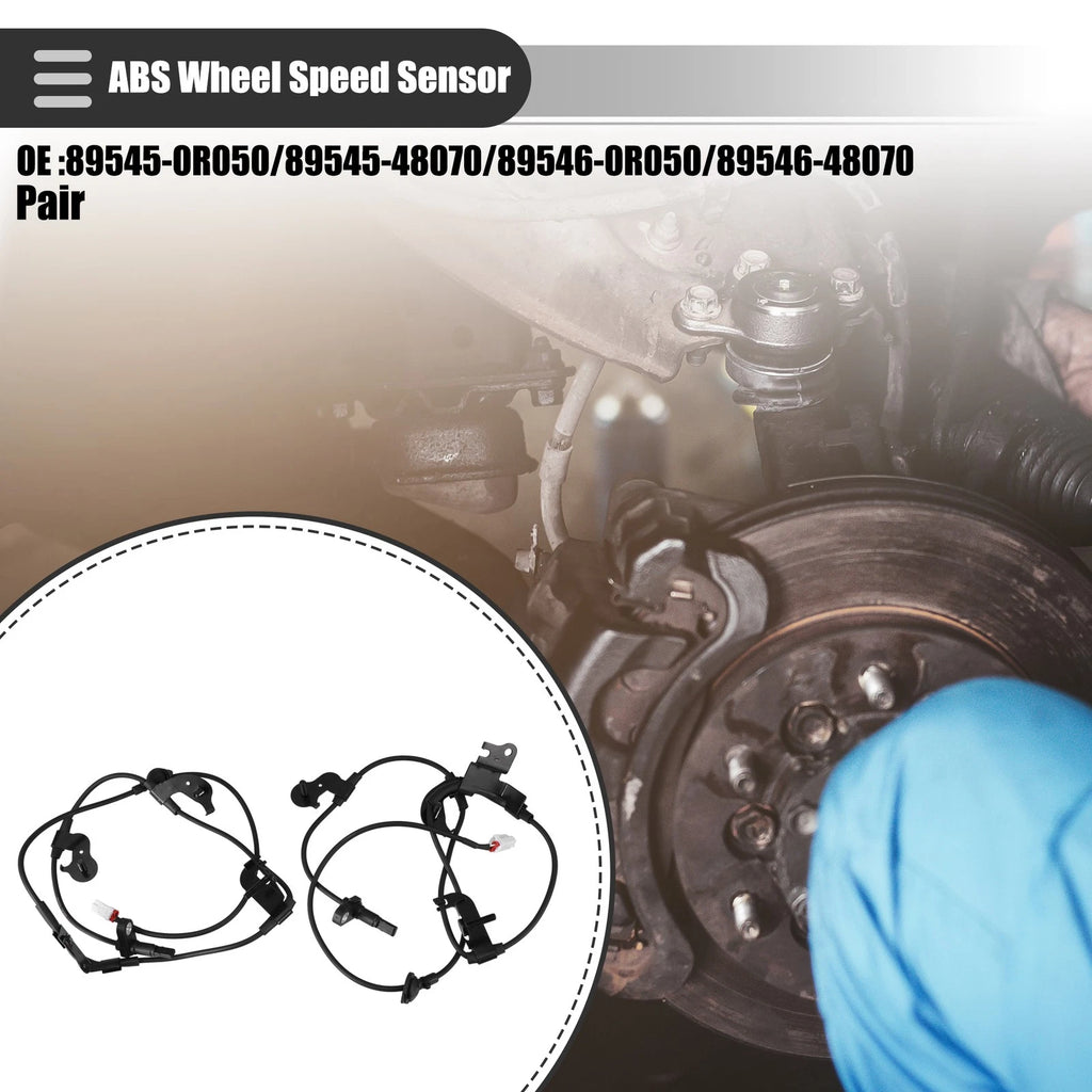ABS Wheel Speed Sensor Pair Rear Left Right for Lexus NX200t (2015–2018)