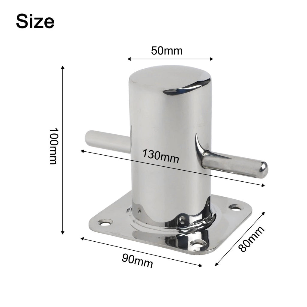 60mm Polished Stainless Steel Mooring Column for Diverse Applications
