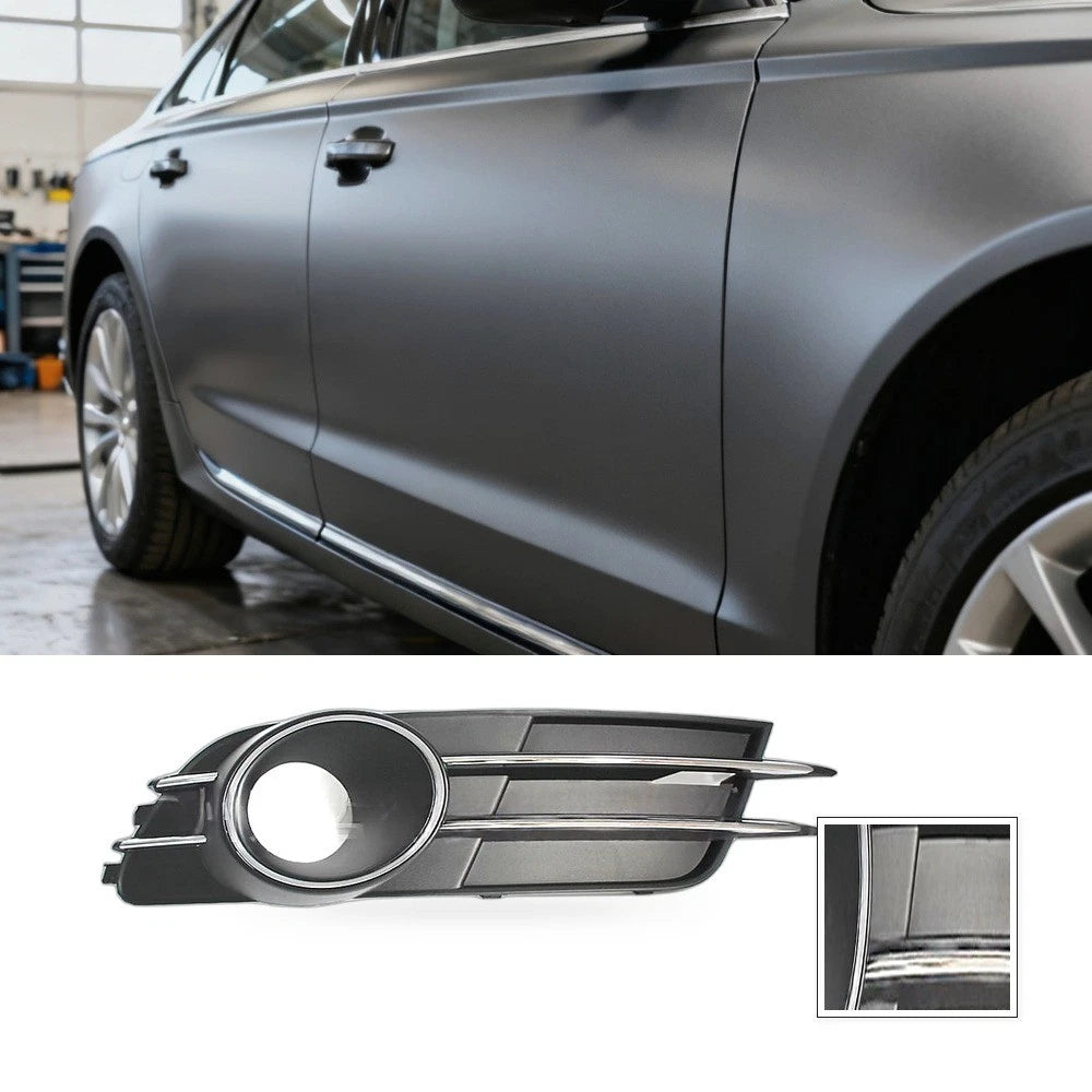 Fog Light Grille Cover for Audi A6 A6L C7 (2012–2016)