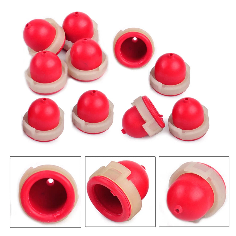 10Pc Primer Bulb Replacement for B&S 3-4HP (694395, 496115, 4180, 5085H, 5085K)