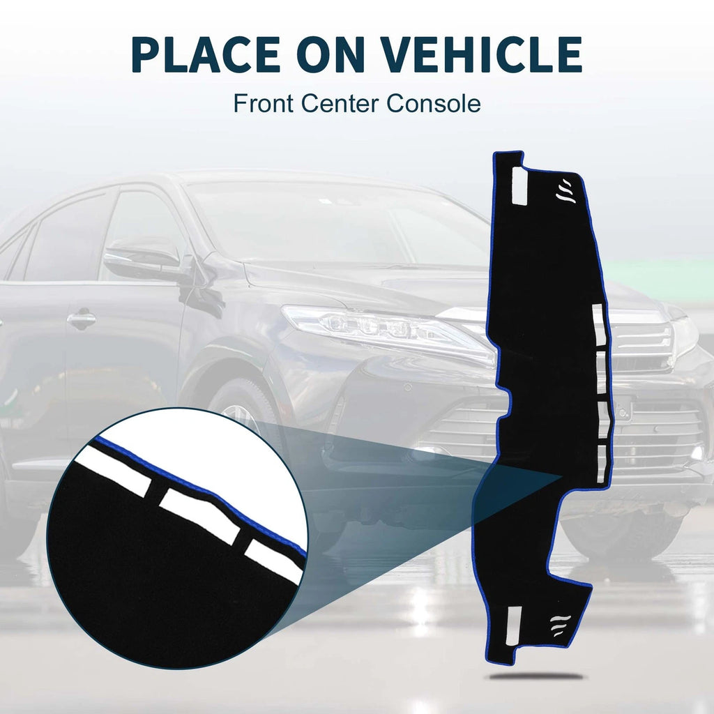 Dashboard Dash Cover Mat Replacement for Toyota Harrier 80 (1997–2023)