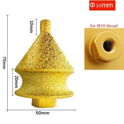 Cone Grinding Wheel for Surface Polishing (M10 Thread)