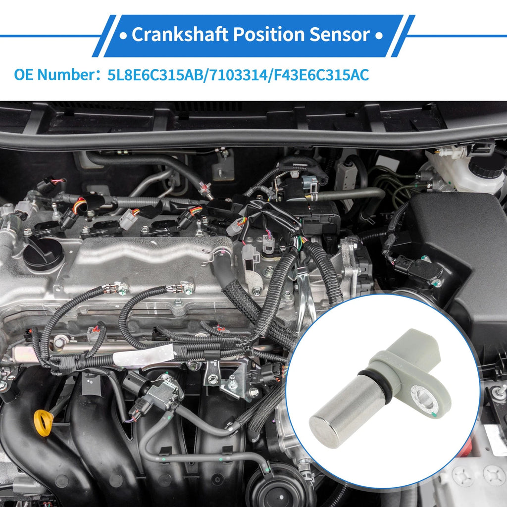 Crankshaft Position Sensor for Ford Contour 2.5L (1995–2000) 1S7E6C315BA