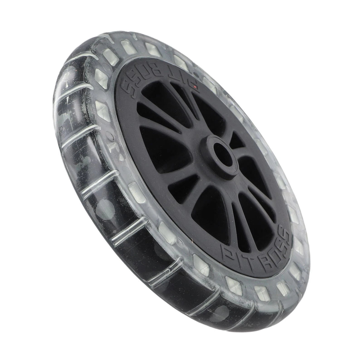 2X 7 Inch Rubber Wheels for BBQ Grill and Pellet Stove
