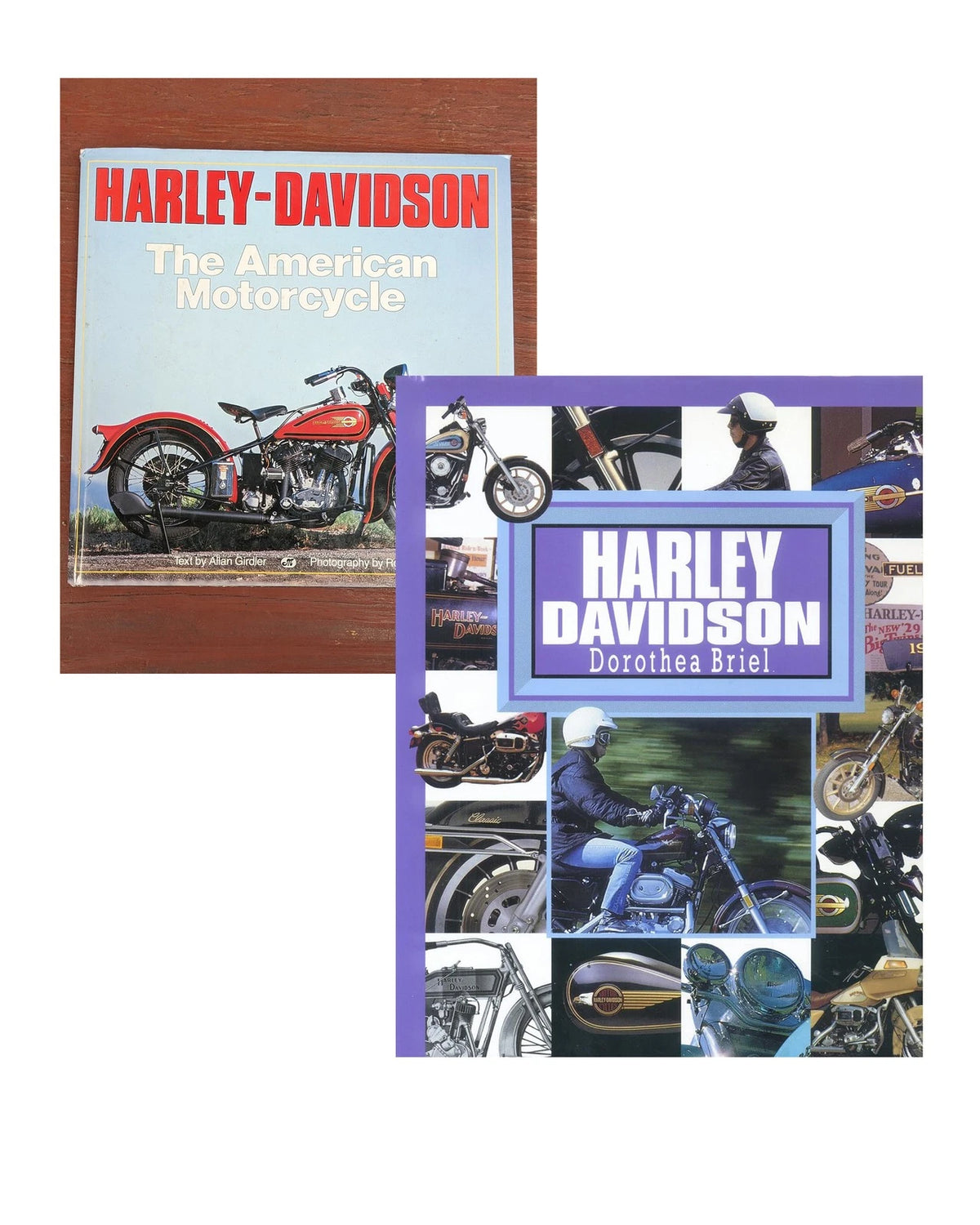 2 Book Set for Harley Davidson Motorcycle