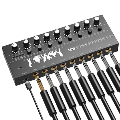 Audio Mixer for Mini (Designed for Musicians, Connect Up to 8 Channels)
