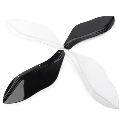Pair Side Fairing Windshield Air Deflector for Harley Electra Glide (1996–2013)
