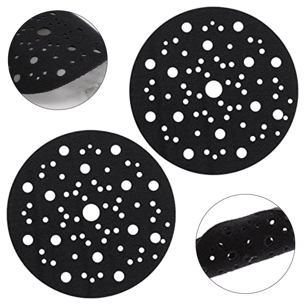 2X 150mm 67 Hole Soft Interface Pads for Polishers