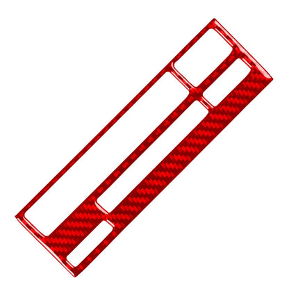 Carbon Fiber Red CD Button Panel Trim For BMW 3 Series E36 1994-1996