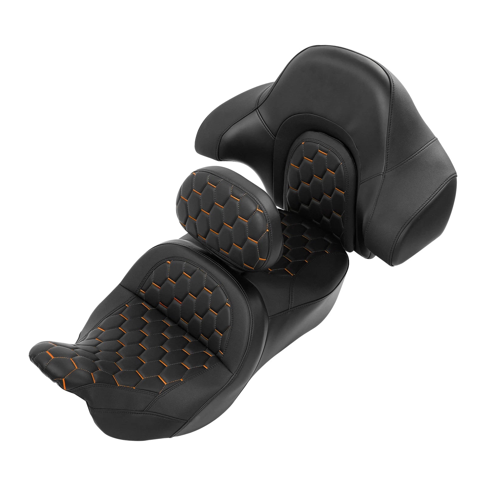 Rider Driver Passenger Seat & Backrest for Harley Electra Glide (2014–2023)