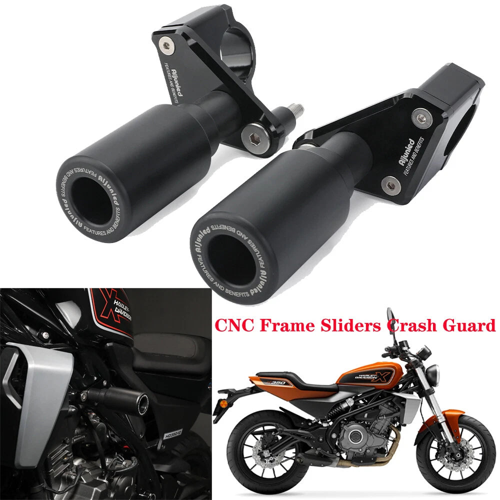 CNC Frame Sliders Crash Guard Protector for X350 Motorcycle (2023)