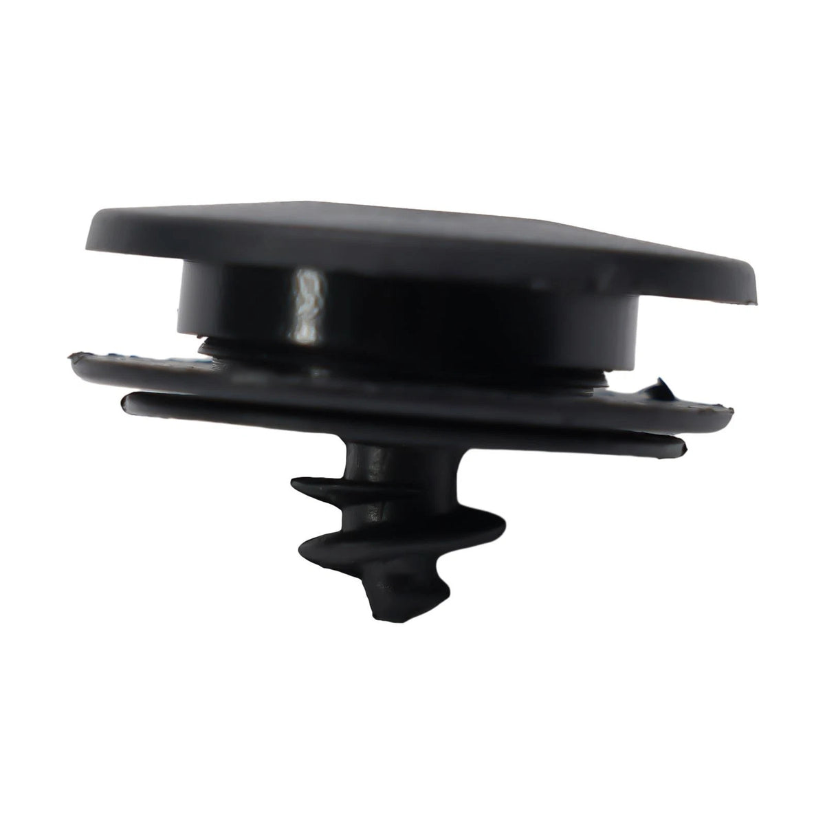 Set of 10 Black Auto Floor Mat Clips for Universal Fit